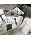 Gucci Women's Screener Leather Sneaker ‎570442 White 2019