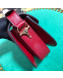 Gucci GG Canvas 1955 Horsebit Mini Shoulder Bag 602205 Red 2019