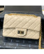 Chanel Quilted Aged Calfskin Small 2.55 Flap Bag A37586 Beige 2019