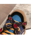 Gucci Flashtrek Sneaker with Removable Crystals Blue/Orange 2018