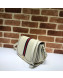 Gucci Ophidia Leather Small Shoulder Bag ‎601044 White 2019