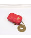 Gucci GG Marmont Mini Bag 598597 Red 2019