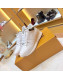 Louis Vuitton Run Away Sneaker in Silk Calfskin White/Monogram 2019