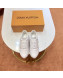 Louis Vuitton Run Away Sneaker in Silk Calfskin White/Monogram 2019