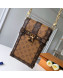 Louis Vuitton Monogram Canvas Phone Holder Mini Bag M63913 Monogram 2019