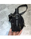 Balenciaga Canvas Mini Camera Crossbody Bag Black 2019