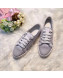 Gucci GG Canvas and Calfskin Low-top Sneakers Grey 2019 (For Women and Men)