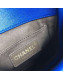 Chanel Quilting Lambskin Mini Flap Camera Bag Blue 2019