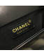 Chanel Camellia Large Boy Flap Bag A67085 Black 2019