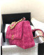 Chanel 19 Wool Tweed Large Flap Bag AS1161 Pink 2019