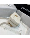 Chanel Grained Calfskin Waist Bag/Belt Bag AS0311 White 2019