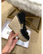 Gucci Knit Platform Wedge Espadrilles Black 2019