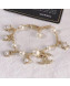 Chanel 5 Heart and Star Bracelet AB2332 2019