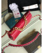 Chanel Quilted 19 Wallet on Chain WOC AP0957 Red 2019