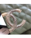 Chanel Calfskin Python CC Mini Shoulder Flap Bag Green 2019