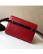 Saint Laurent Kate Belt Bag in Smooth Leather 534395 Red 2018