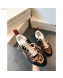 Stella McCartney Eclypse Lace-up Sneaker in Calfskin and Suede Black/Yellow 2019