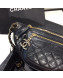 Chanel Quilted Aged Calfskin Waist Bag/Belt Bag and Coin Purse AS1077 Black 2019