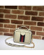 Gucci Ophidia Leather Mini Shoulder Bag 602576 White 2020