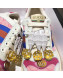 Gucci Screener Sneaker with Cherries White/Pink 2019