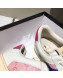 Gucci Screener Sneaker with Cherries White/Pink 2019