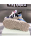 Off-White C/O ODSY-1000  Mesh and Calfskin Sneakers Beige 2019 (For Women and Men)