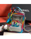 Chanel Iridescent PVC Vanity Case AS0988 Multicolor 2019