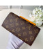 Louis Vuitton Love Lock Sarah Wallet in Monogram Canvas M64117