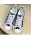 Dior Oblique Canvas Sneakers White 2019