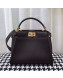 Fendi Iconic Mini Striped Lining Bag Brown 2019