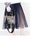 Dior Fortune Lady Dior Medium Bag in Tarot Beaded Canvas 2019