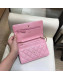 Chanel Iridescent Grained Calfskin Wallet on Chain WOC AP0315 Pink 2019