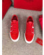 Valentino VLogo Canvas Sneakers Red 2019