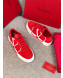 Valentino VLogo Canvas Sneakers Red 2019