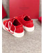 Valentino VLogo Canvas Sneakers Red 2019