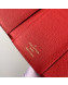 Louis Vuitton Pallas Compact Wallet M67478 Red