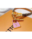 Louis Vuitton Monogram Canvas Love Lock Bracelet 2019