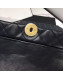 Chanel Quilted Leather Pearl Trim Small Flap Bag AS1170 Black 2019