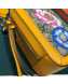 Gucci Ophidia GG Flora Small Shoulder Bag 550622 Yellow 2019