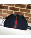 Gucci RE(BELLE) Suede Small Shoulder Bag ‎524620 Dark Blue 2018