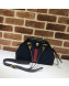 Gucci RE(BELLE) Suede Small Shoulder Bag ‎524620 Dark Blue 2018