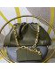 Bottega Veneta Large The Pouch Chain Shoulder Bag Green 2019