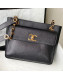 Chanel Grained Calfskin Tote Bag Long Strap AS6706 Black 2022 