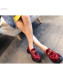 Gucci GG Velvet Horsebit Lug Sole Loafers 583346 Red 2019