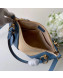 Louis Vuitton V Tote BB Monogram Empreinte Leather M44419 Blue 2019