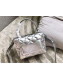 Valentino Medium Metallic Candystud Top Handle Bag Silver 2018