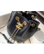 Chanel Lambskin Drawstring Bucket Bag AS0373 Black 2019