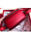 Valentino Supervee Supple Calfskin Maxi-Logo Crossbody Bag 1011S Red 2020