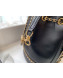 Chanel Lambskin Drawstring Bucket Bag AS0373 Black 2019