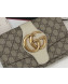 Gucci Arli GG Small Shoulder Bag 550129 White 2019